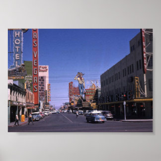Poster Centro Las Vegas 1954