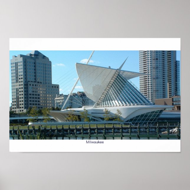 Poster Centro Milwaukee (Frente)