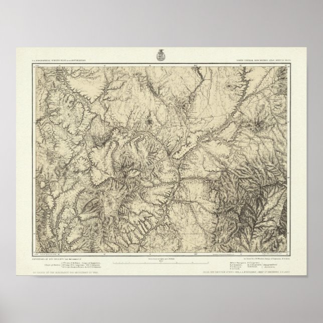 Poster Centro-Norte do México (Frente)