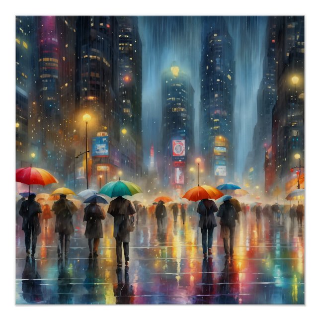 Póster Centro precipitado (Frente)