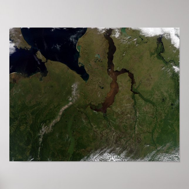 Poster Centro-Rússia do Norte (Frente)