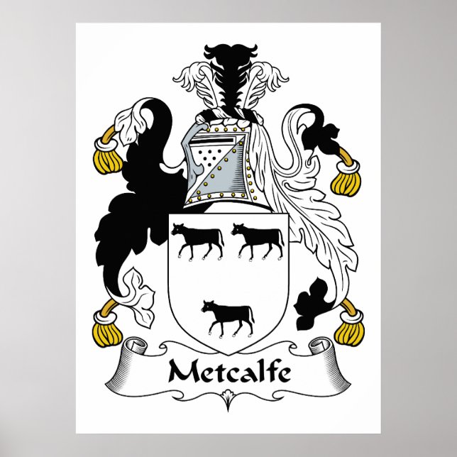 Poster Centros da Família Metcalfe (Frente)