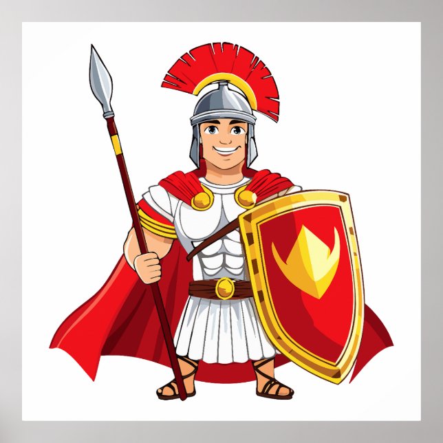 Poster centurião romano (Frente)