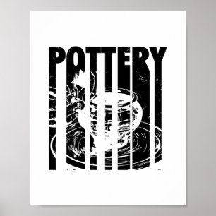 Poster Cerâmica de potência Ceramistas de Potter Idei