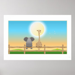 Poster Cerca com vista