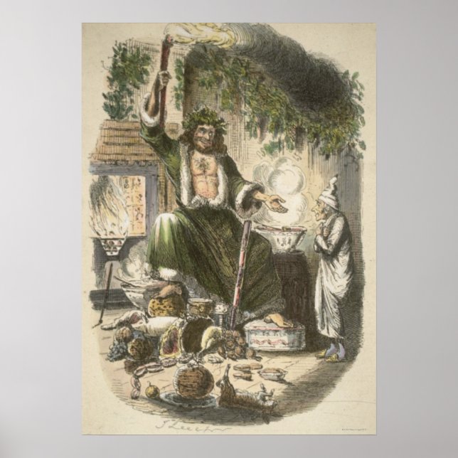 Póster Cerca de 1900: O Fantasma do Presente de Natal (Frente)