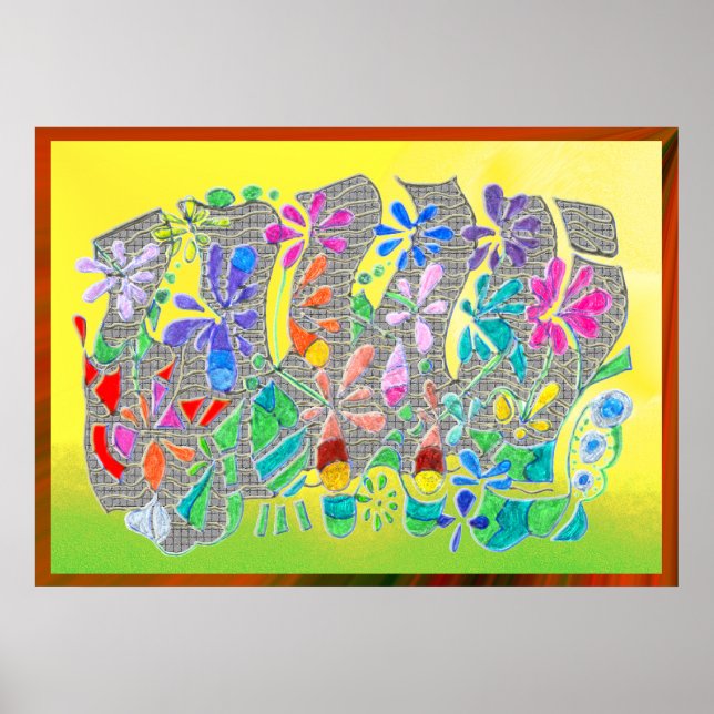 Póster Cerca de Jardim (v1) (Frente)