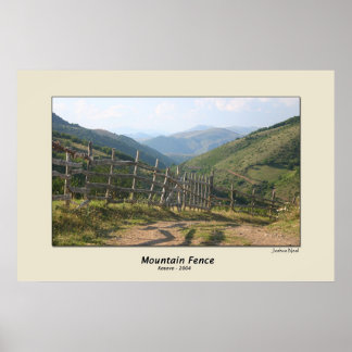 Póster Cerca De Montanha