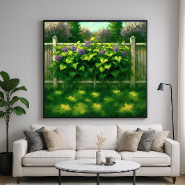 Poster Cerca de picles - Arte de Ilustração de Quintal