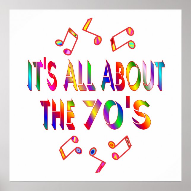 Póster Cerca dos anos 70 (Frente)