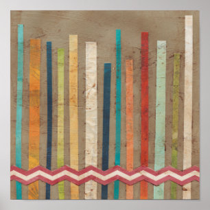 Poster Cercas de papel II para cima