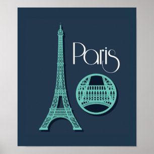 Poster Cerceta de Paris
