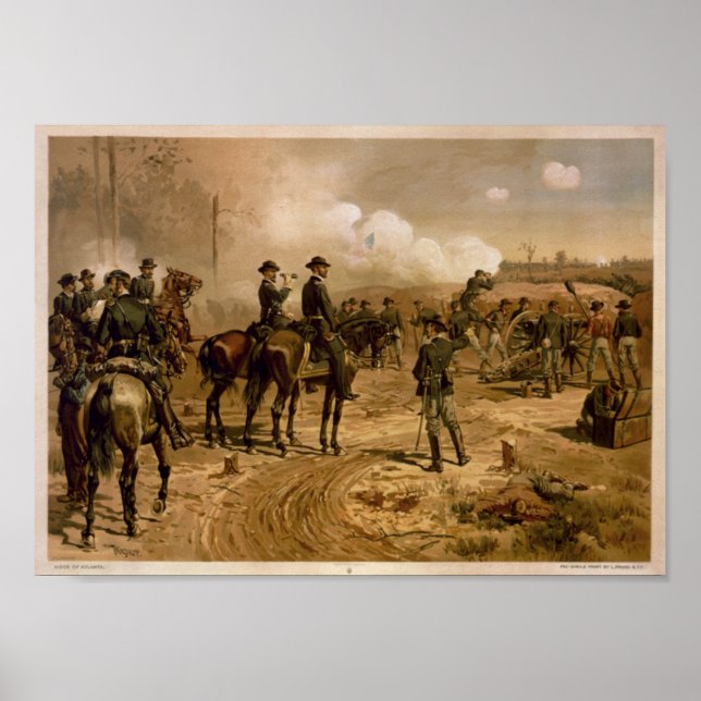 Póster Cerco de Atlanta (Frente)