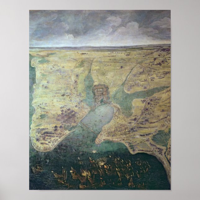 Poster Cerco de La Rochelle (Frente)