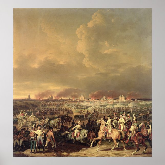 Poster Cerco de Lille por Albert de Saxe-Tachen (Frente)