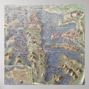 Póster Cerco de Malta