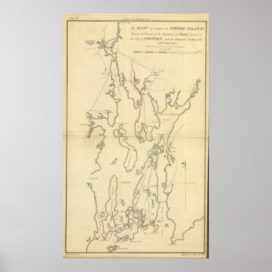 Póster Cerco de Newport, Rhode Island