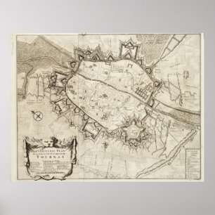 Póster Cerco de Tournai