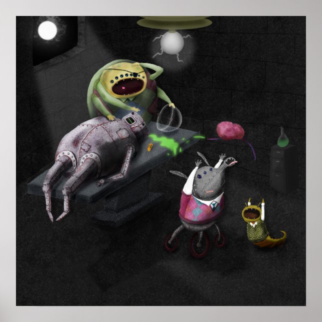 Poster Cérebro em fuga (Frente)