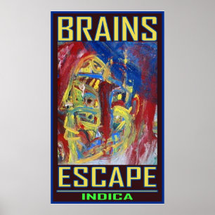POSTER CÉREBROS ESCAPAM INDICA