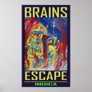 POSTER CÉREBROS ESCAPAM INDICA