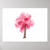 Cereja Flor Árvore Cor-de-Rosa
