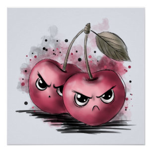Póster Cerejas Grumpy