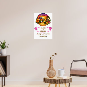 Poster Cerimônia de entrega do anel