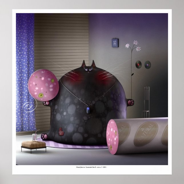 Poster cerimoniais II (gato n. º 5) (Frente)