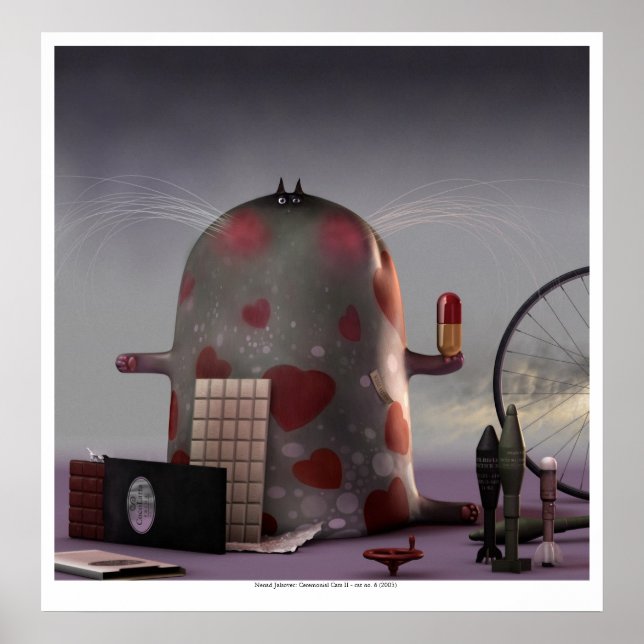 Poster cerimoniais II (gato n. º 6) (Frente)