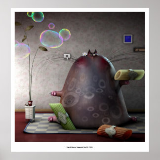 Póster cerimonial II (gato n. º 4)