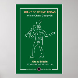 Poster Cerne Abbas Giant
