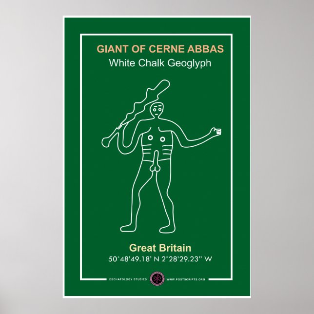 Poster Cerne Abbas Giant (Frente)