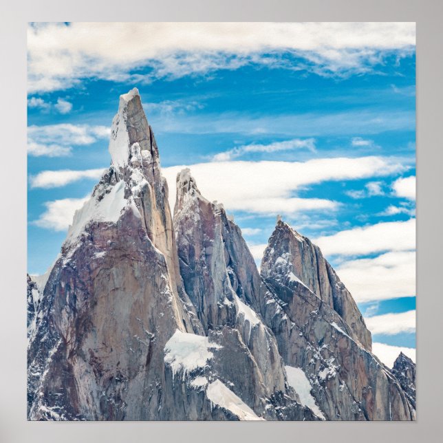 Póster Cerro Torre Parque Nacional Los Glaciares (Frente)