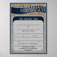 Certificado de casamento