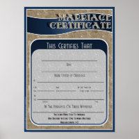 Certificado de casamento