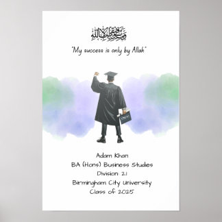 Poster Certificado de Graduação