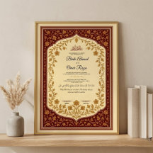 Certificado Digital de Nikkah Contrato de Nikkah D