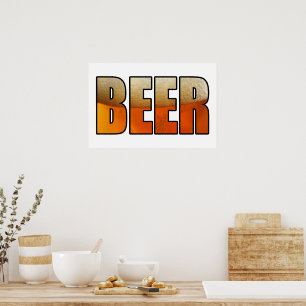 Poster Cerveja, amantes da Cerveja