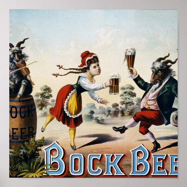 Póster Cerveja Bock (Frente)