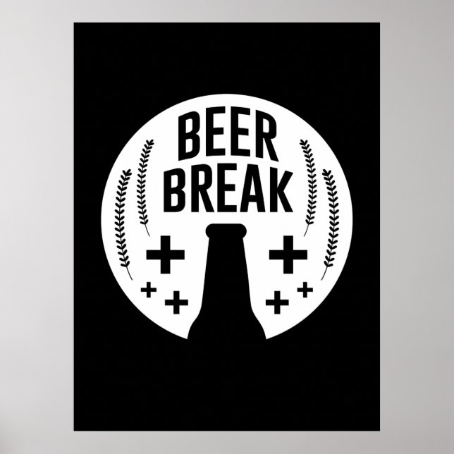 Poster Cerveja Break (Frente)