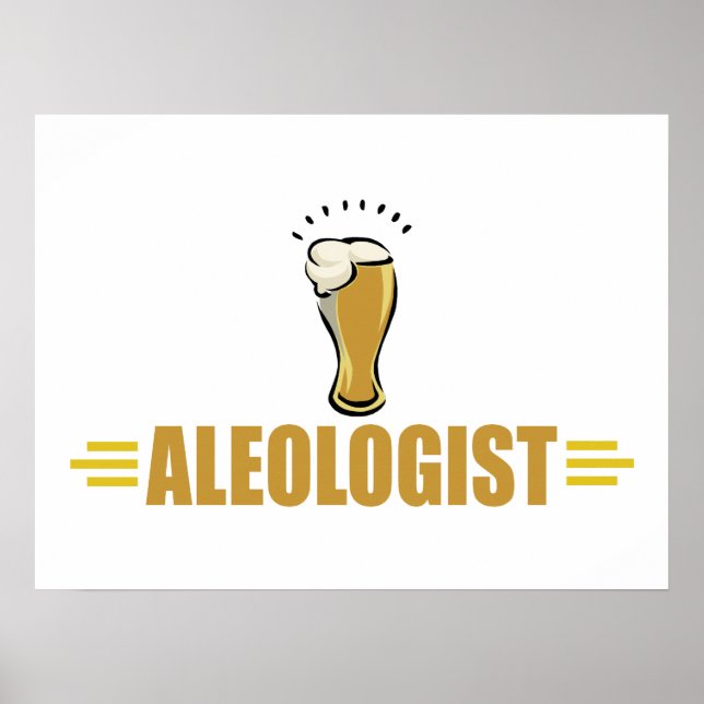 Póster Cerveja Engraçada (Frente)