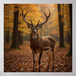 Poster Cervo Majestoso