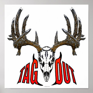 Póster Cervos de Whitetail