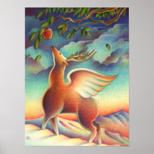 Poster Cervos mágicos