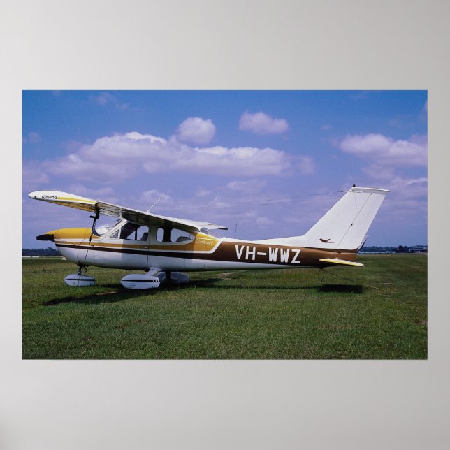 Póster Cessna 172 Cardeal II (Frente)
