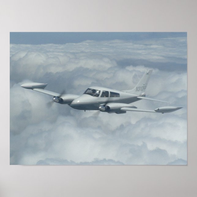 Póster Cessna 310 (Frente)