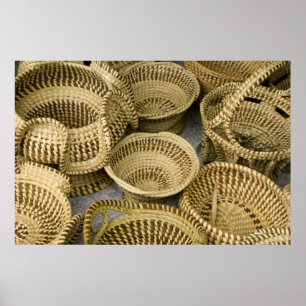Poster Cestas de Sweetgrass