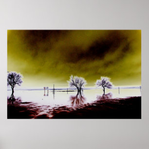Poster Céu ambarino