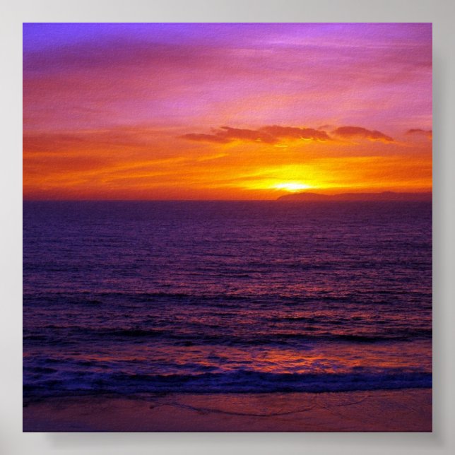 Póster Céu arco-íris (Frente)